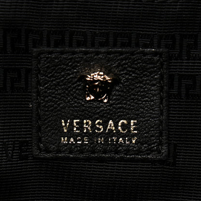 Versace Nylon Goatskin Studded Palazzo Medusa Backpack Black 6 of 11