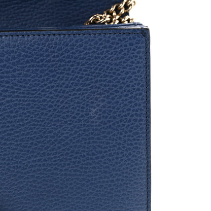 Gucci Dollar Calfskin Interlocking G Shoulder Bag  Caspian 12 of 13