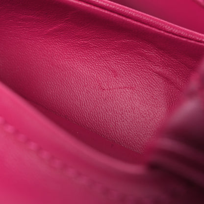 Chanel Lambskin Quilted CC Turnlock Loafers 39 Fuchsia 11 of 12