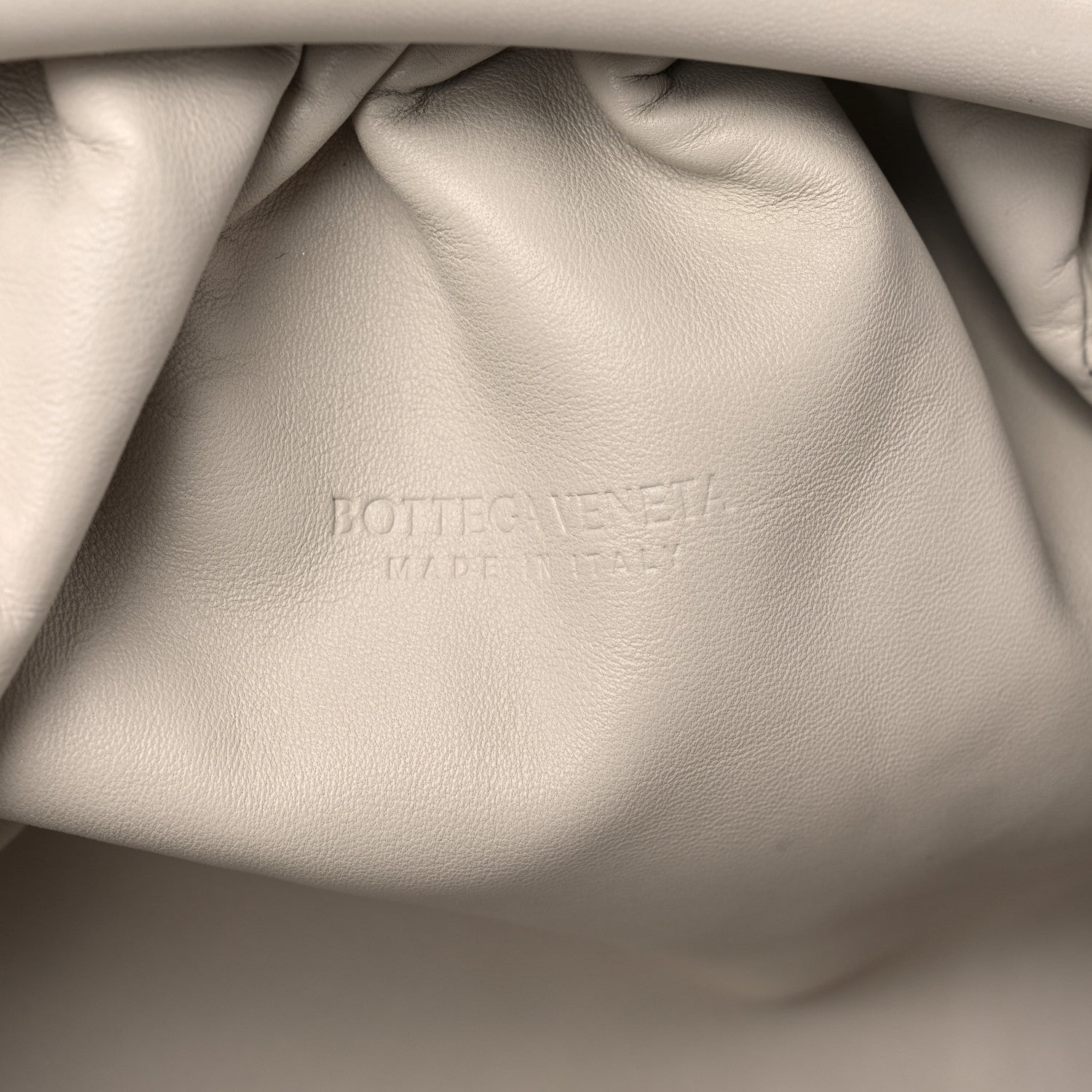 Bottega Veneta Python The Pouch Oversized Clutch Naturale 5 of 11