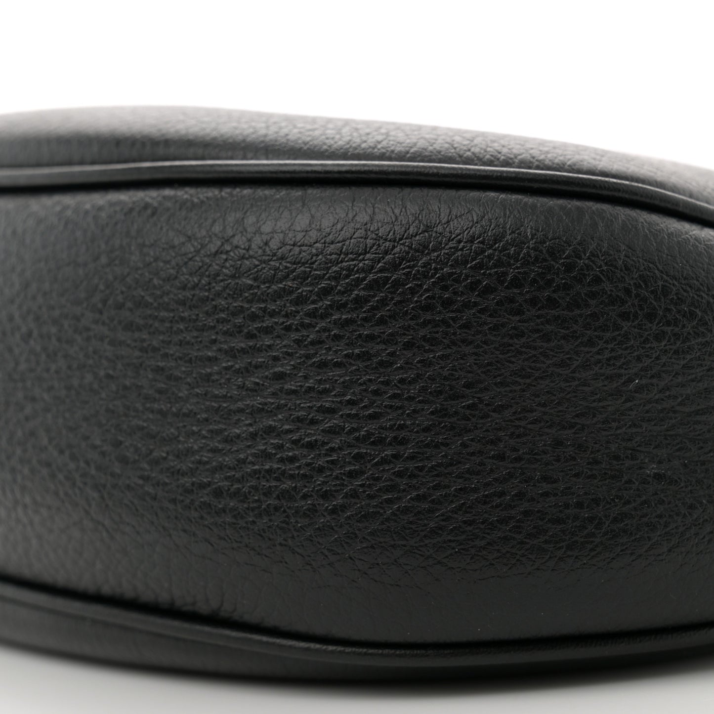 Supple Calfskin Cuir Triomphe Small Heloise Shoulder Bag Black