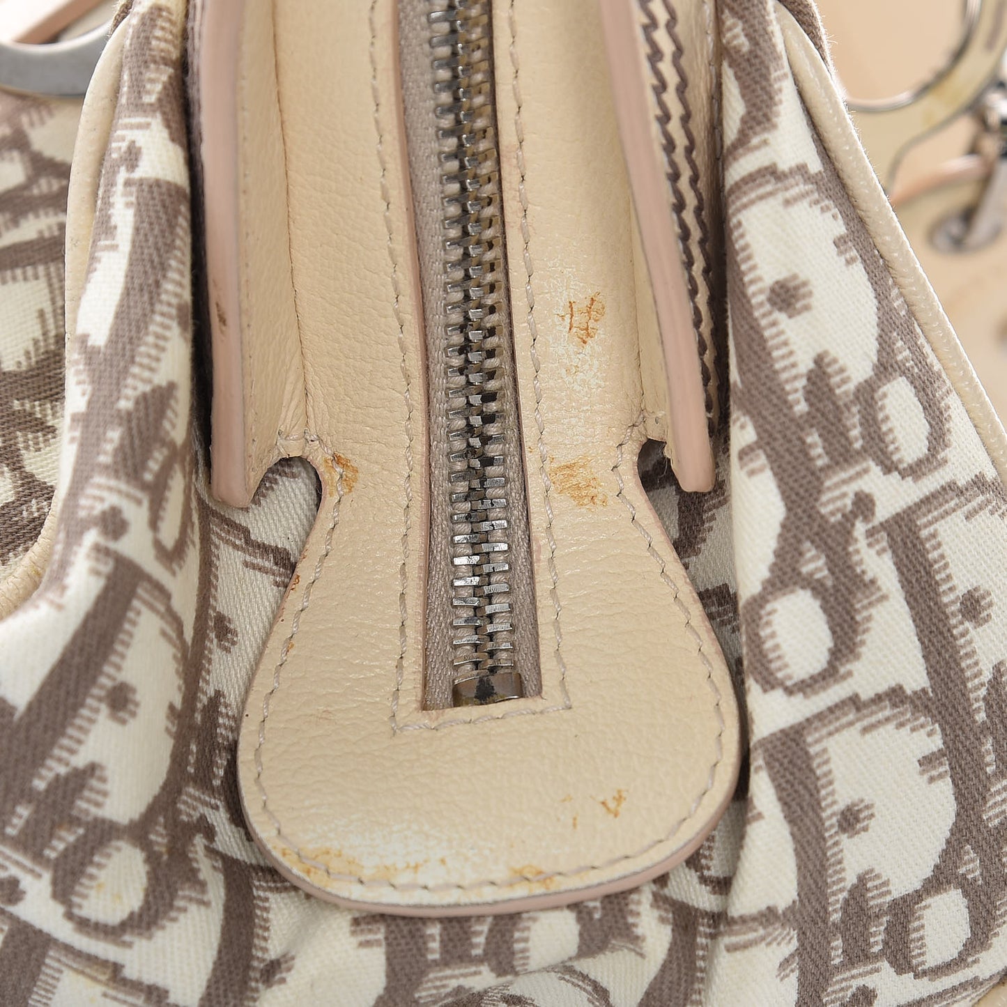 Monogram Vintage Flowers Bowler Beige