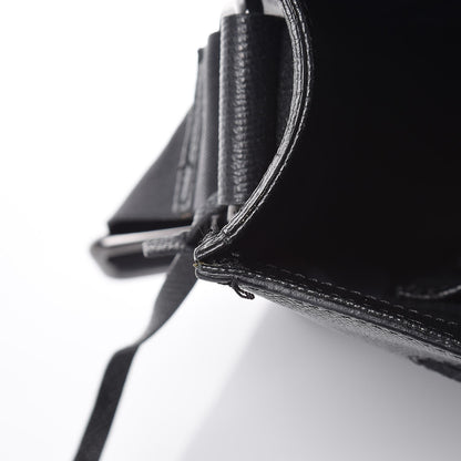 Burberry London Grainy Calfskin Rivendale Messenger Bag Black 17 of 17