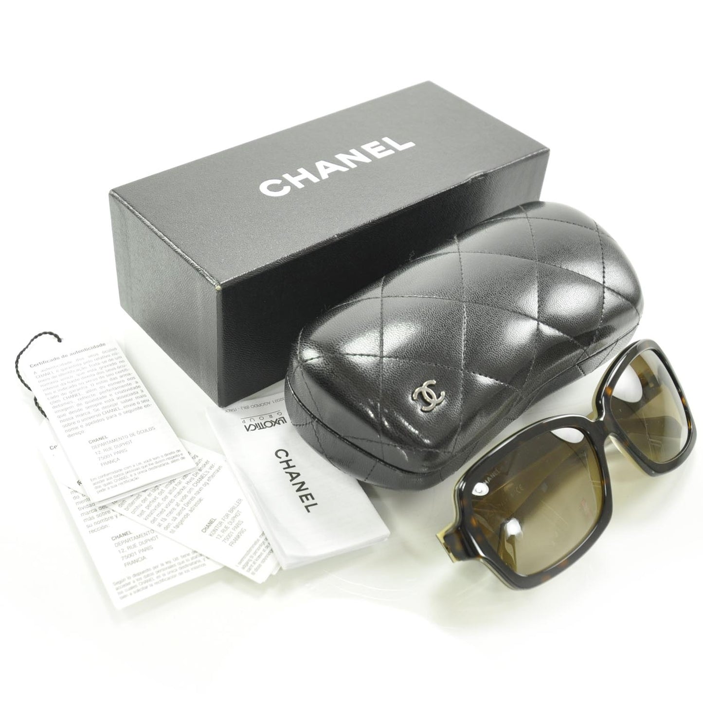 Tortoise Shell CC Sunglasses 5143
