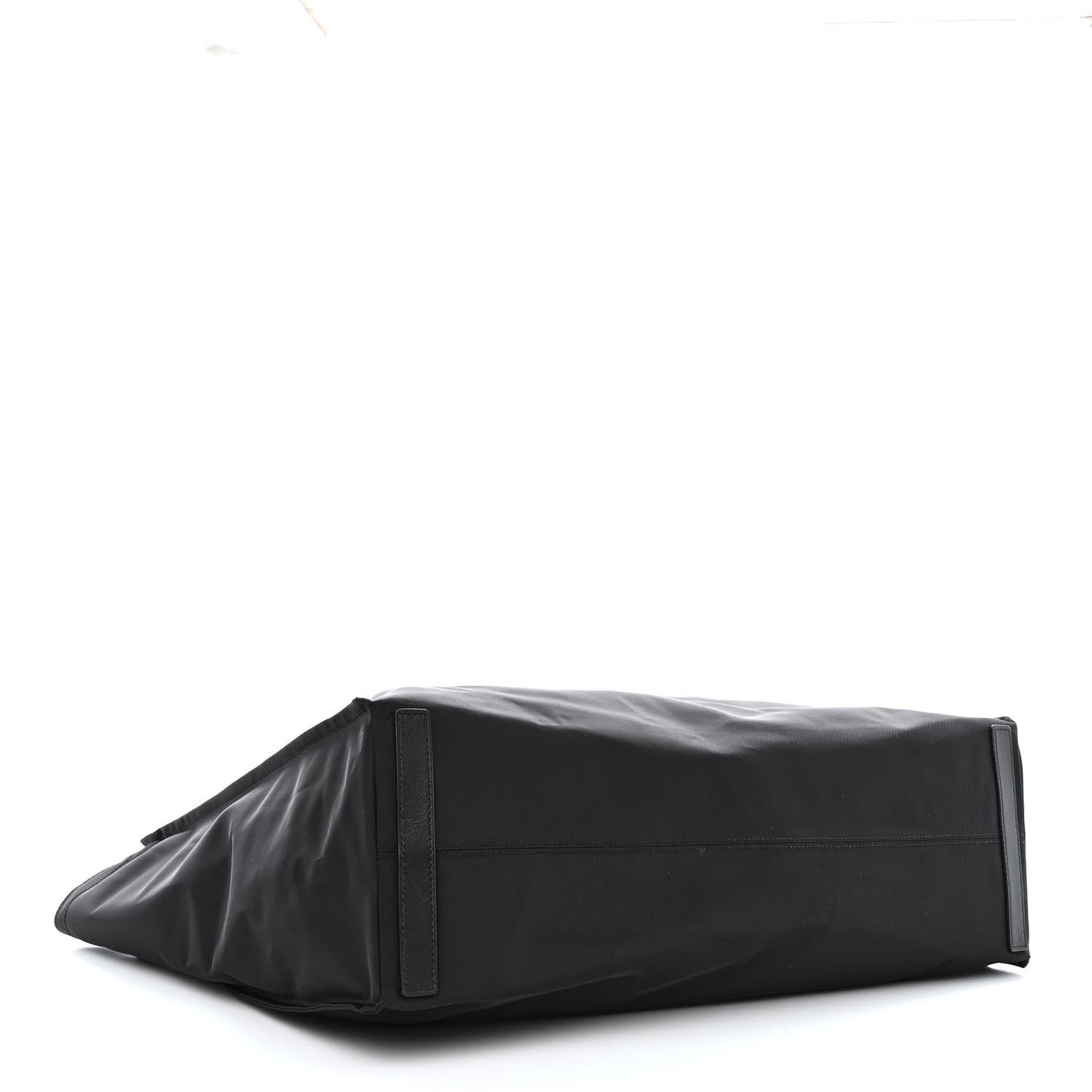Nylon Trench Tote Black