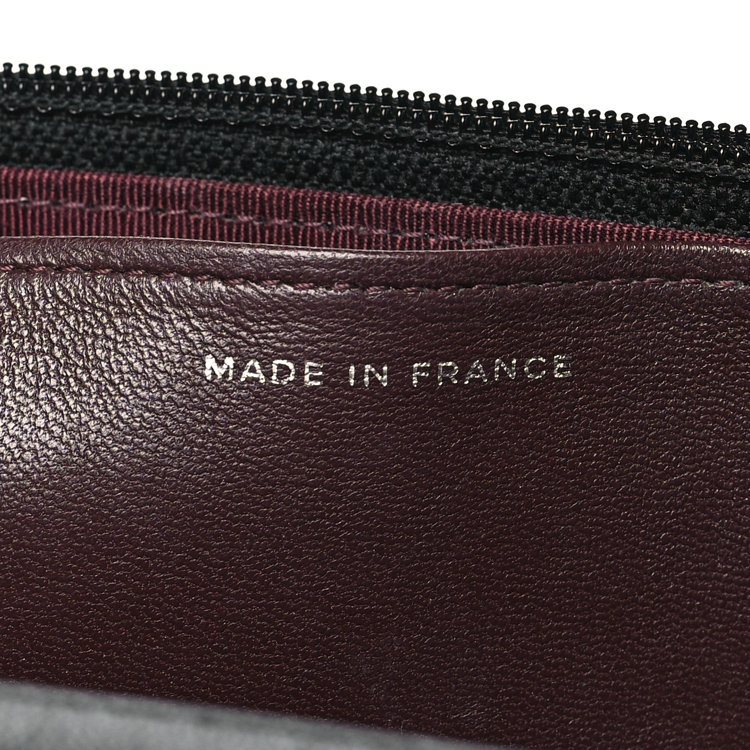 Chanel Lambskin Quilted Wallet On Chain WOC Black 7 of 12