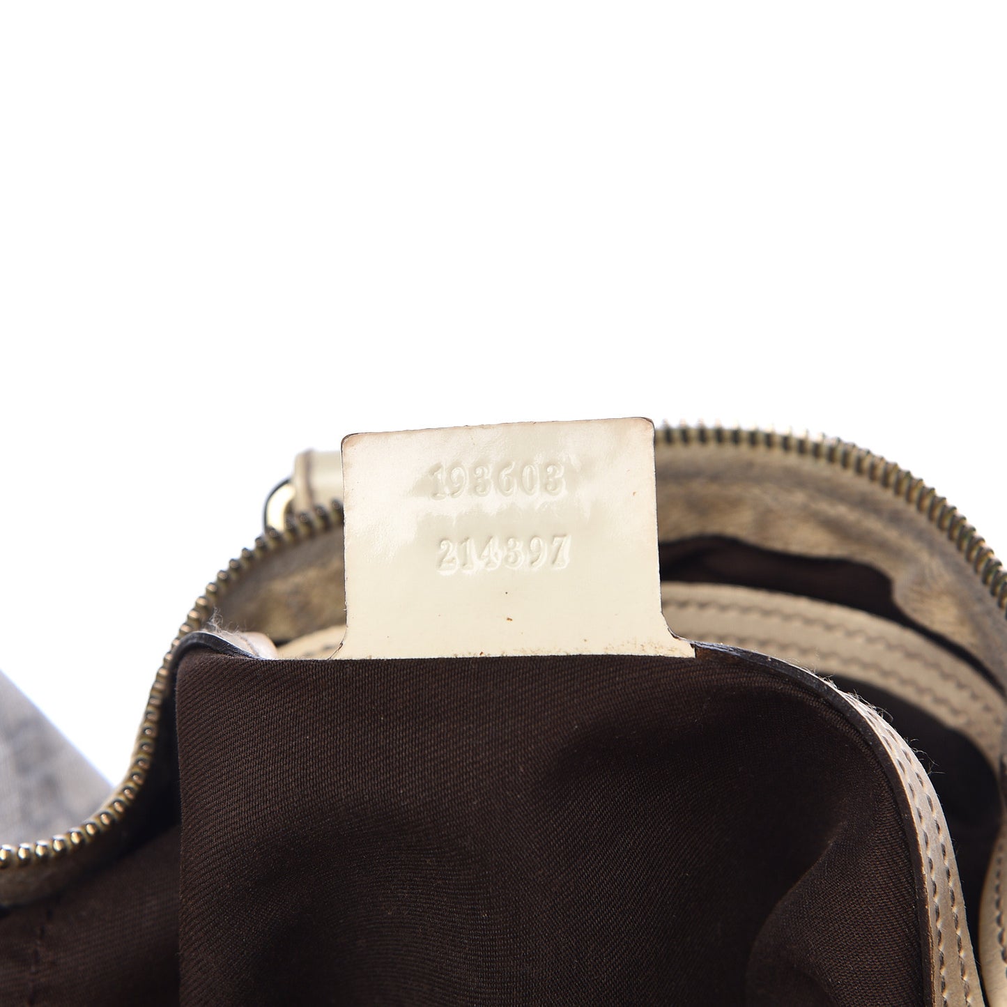 GG Plus Monogram Medium Joy Boston Off White