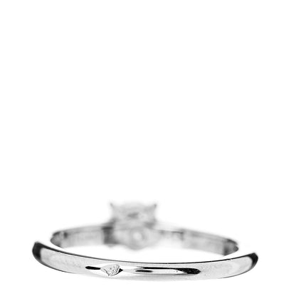 Cartier Platinum Diamond .40ct Solitaire Engagement Ring 48 4.5 4 of 7