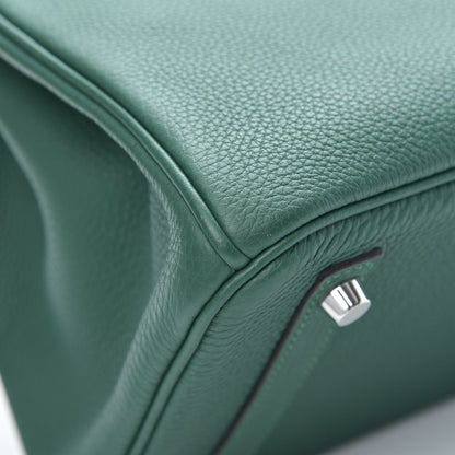 Hermes Togo Birkin 30 Malachite 12 of 15