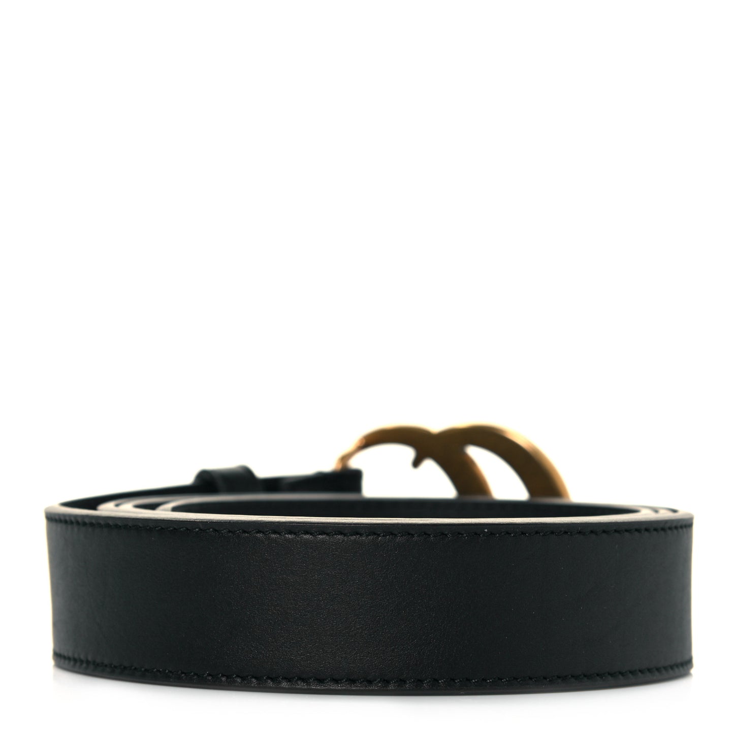 Calfskin Double G 30mm Belt 100 40 Black