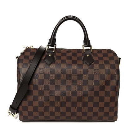 Louis Vuitton Damier Ebene Speedy Bandouliere 30 1 of 10