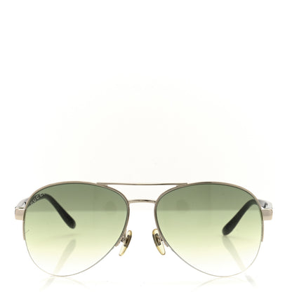 Gucci Aviator Sunglasses GG 2221S Green 2 of 8