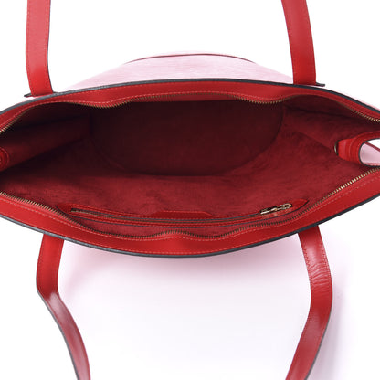 Louis Vuitton Epi Saint Jacques GM Castillan Red 5 of 9
