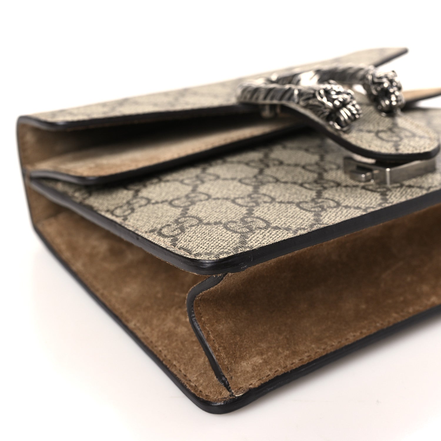 Gucci GG Supreme Monogram Mini Dionysus Shoulder Bag Taupe 8 of 10