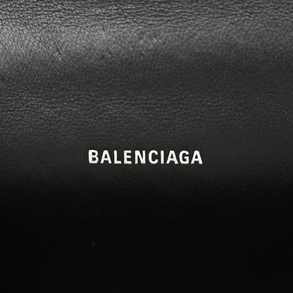 Balenciaga Strass Suede Hourglass Top Handle Bag XS Smoke Grey Crystal 6 of 11