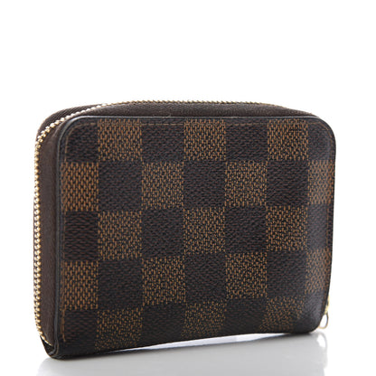Louis Vuitton Damier Ebene Zippy Coin Purse 3 of 8