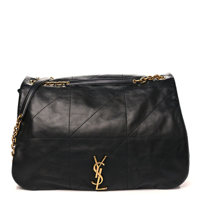 Saint Laurent Lambskin Matelasse Monogram Large Jamie 4.3 Black 1 of 10