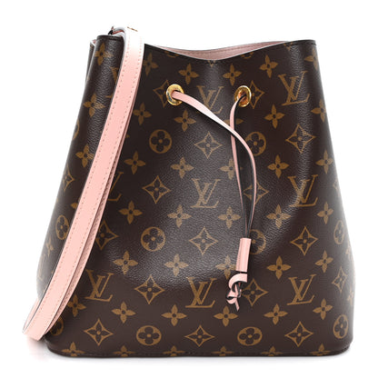Louis Vuitton Monogram Neonoe MM Rose Poudre 1 of 9