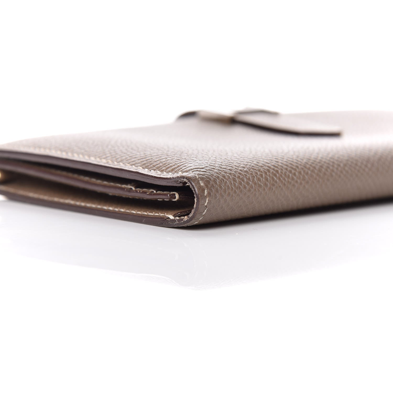 Hermes Epsom Bearn Gusset Wallet Etoupe 11 of 12