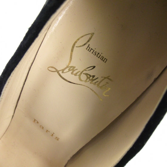 Satin Lace Bow Pumps 38.5