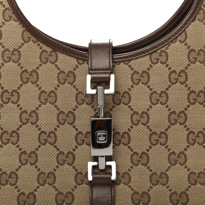Gucci Monogram Medium Bardot Bag Dark Brown 11 of 11