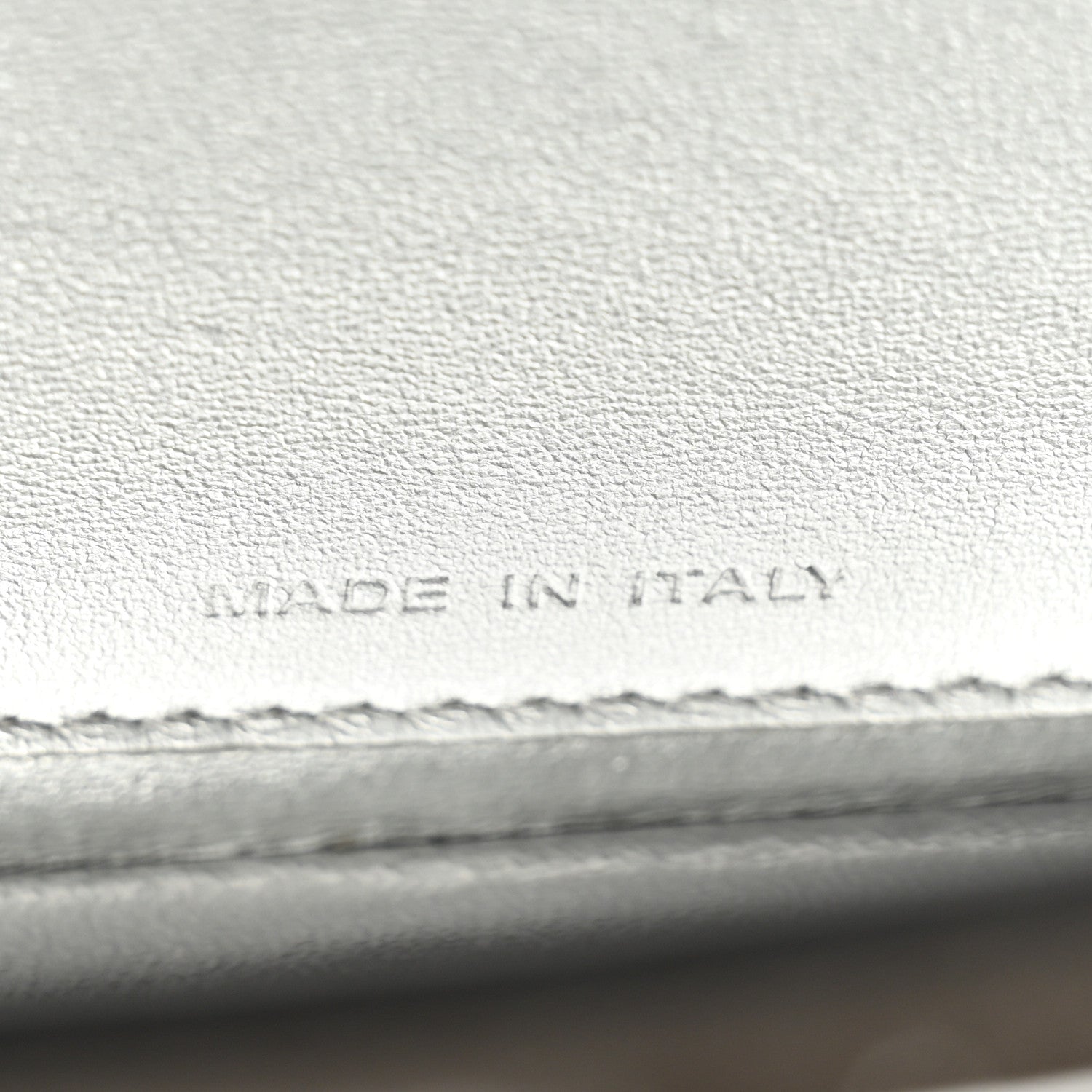 Fendi Crystal Vitello Laminato FF Petite Peekaboo I SEE U Satchel Crystal Argento 8 of 14