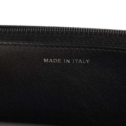 Chanel Patent Camellia Embossed Wallet On Chain WOC Black 8 of 9