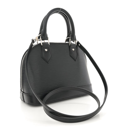 Louis Vuitton Epi Alma BB Black 3 of 9