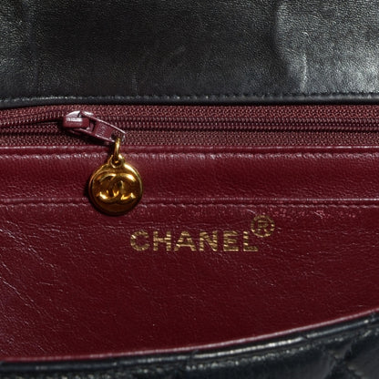Chanel Lambskin Jumbo Flap Black 6 of 9