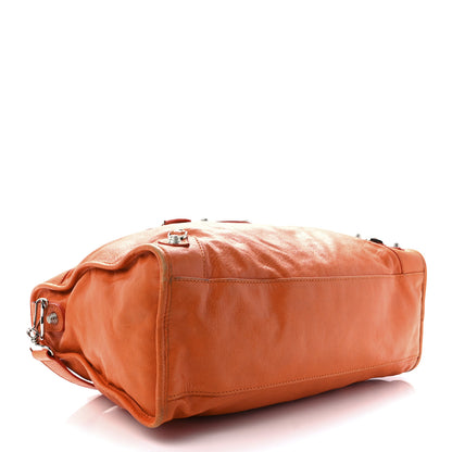 Balenciaga Agneau Giant 12 Silver Hardware City Tangerine 4 of 11
