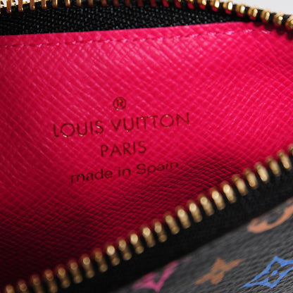 Louis Vuitton Monogram Multicolor Key Pouch Black Grenade 11 of 16