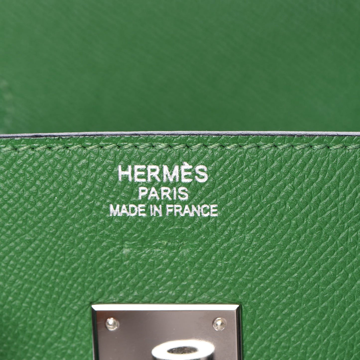 Epsom Birkin 35 Vert Bengale