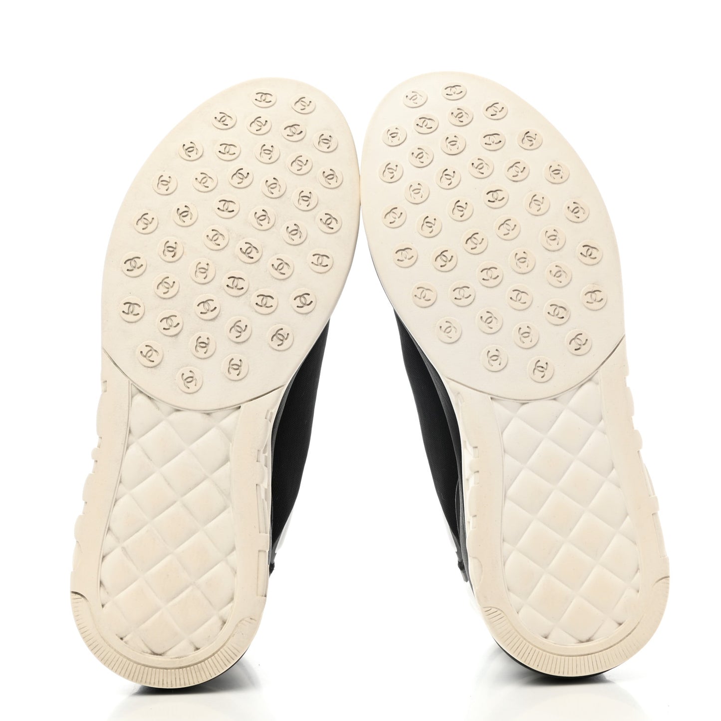 Lycra Womens CC Sneakers 40 Black White