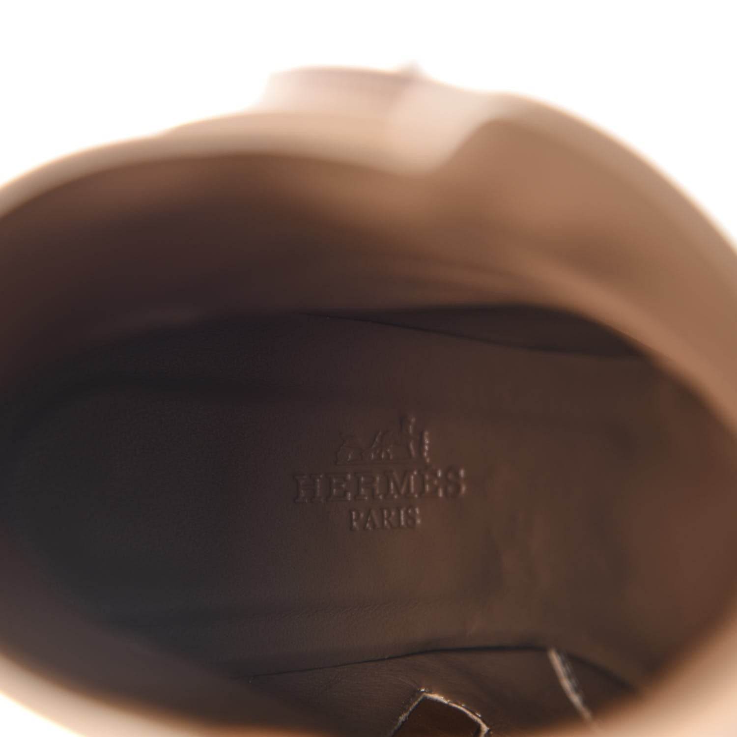 Hermes Calfskin Joueuse Ankle Boots 35.5 Camel 6 of 9