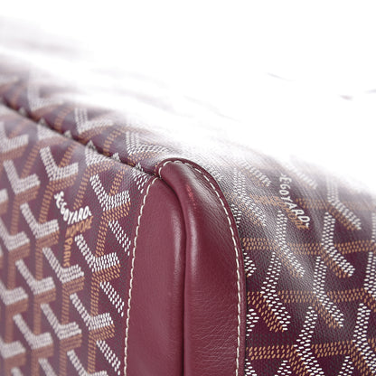 Goyard Goyardine Artois MM Burgundy 9 of 9