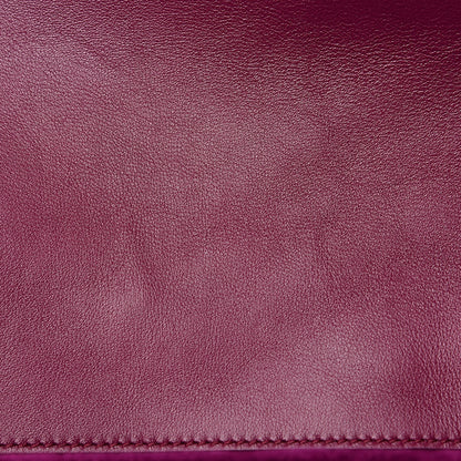 Gucci Velvet Matelasse Medium GG Marmont Shoulder Bag Fuchsia Violet Cyclamen 12 of 13