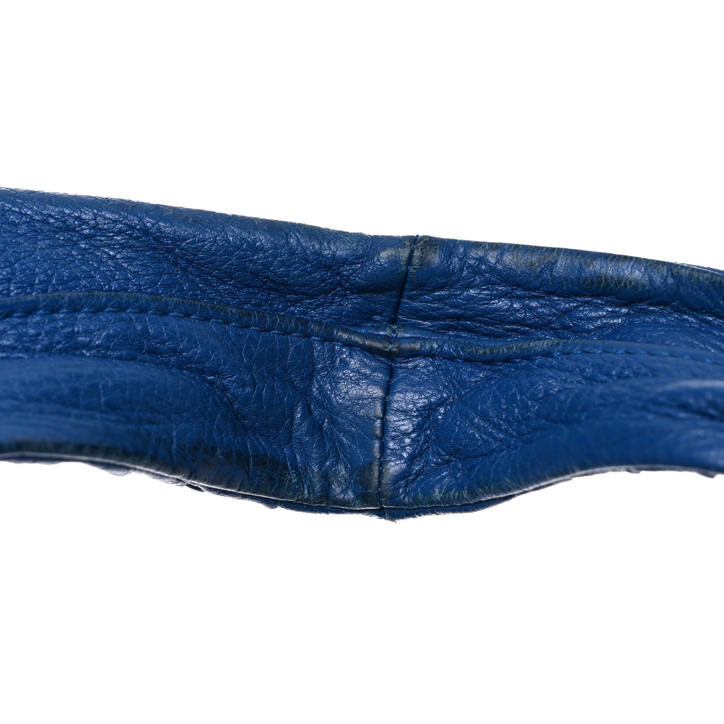 Cervo Deerskin Large Hobo Signal Blue