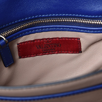 Valentino Garavani Vitello My Own Code Clutch Royal 6 of 9