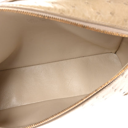 Loro Piana Ostrich L19 Extra Pocket Pouch Beige 5 of 9