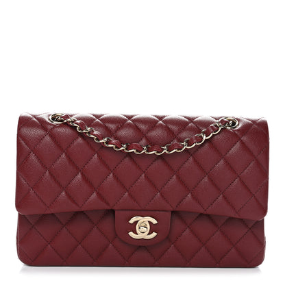 Chanel Caviar Quilted Medium Double Flap Red 1 of 11