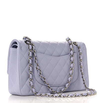 Chanel Caviar Quilted Medium Double Flap Light Purple 3 of 10