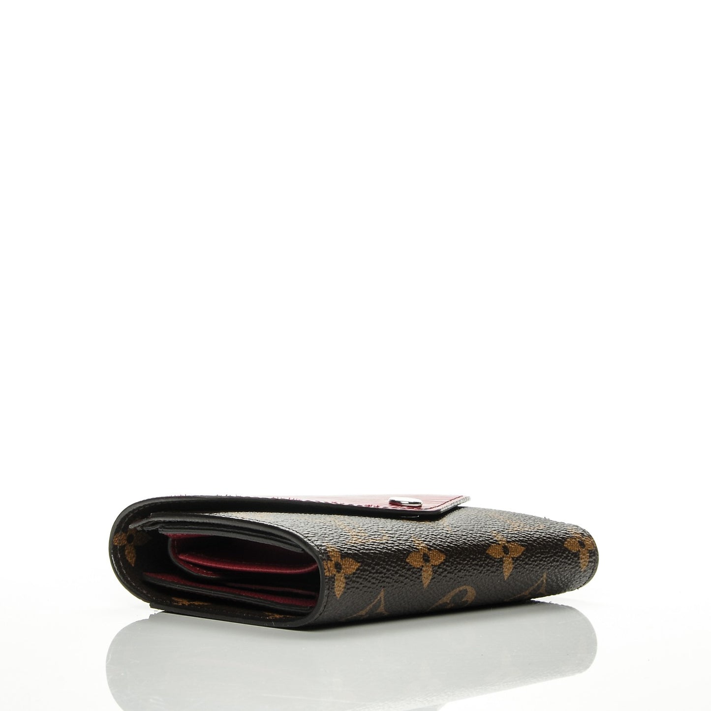 Epi Monogram Marie-Lou Compact Wallet Fuchsia