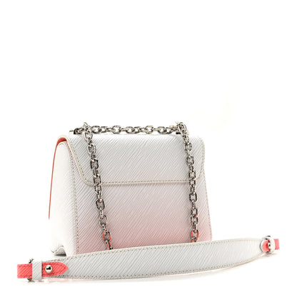 Louis Vuitton Epi Twist Braided Strap Shoulder Bag PM White PInk 4 of 14