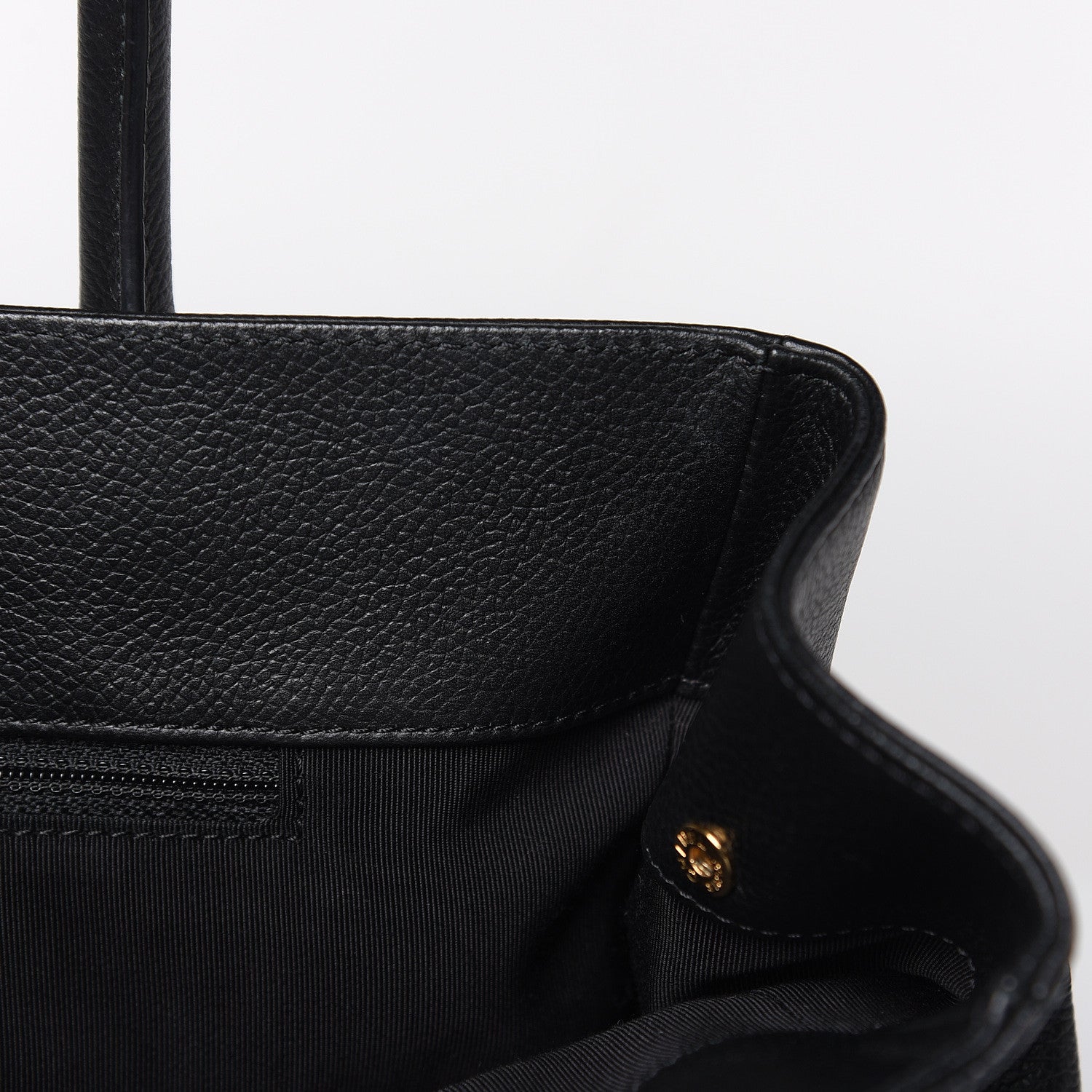 Chanel Calfskin Small Cerf Executive Shopper Tote Black 14 of 14