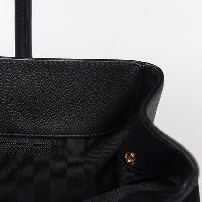 Chanel Calfskin Small Cerf Executive Shopper Tote Black 14 of 14