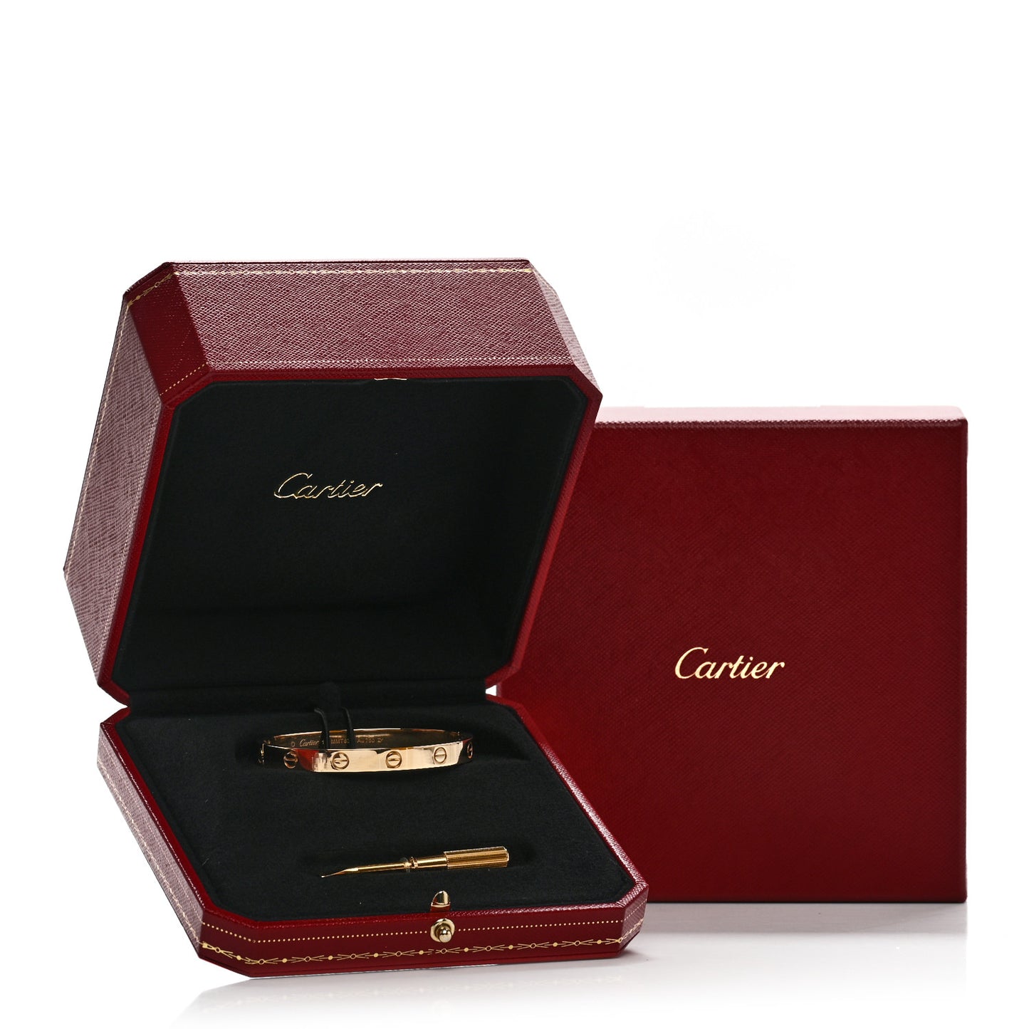 18K Yellow Gold LOVE Bracelet 16