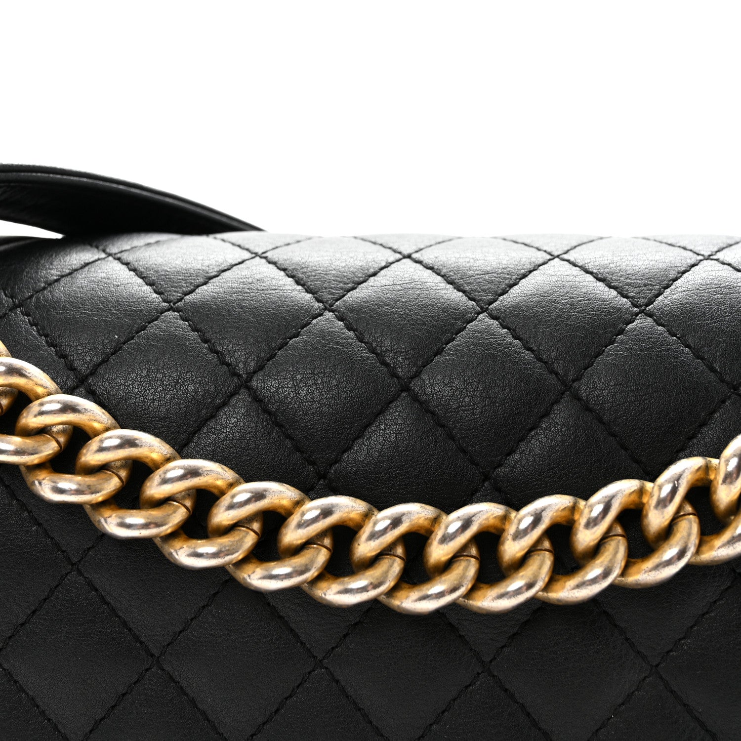 Chanel Calfskin Quilted New Medium Boy Flap Black 8 of 10