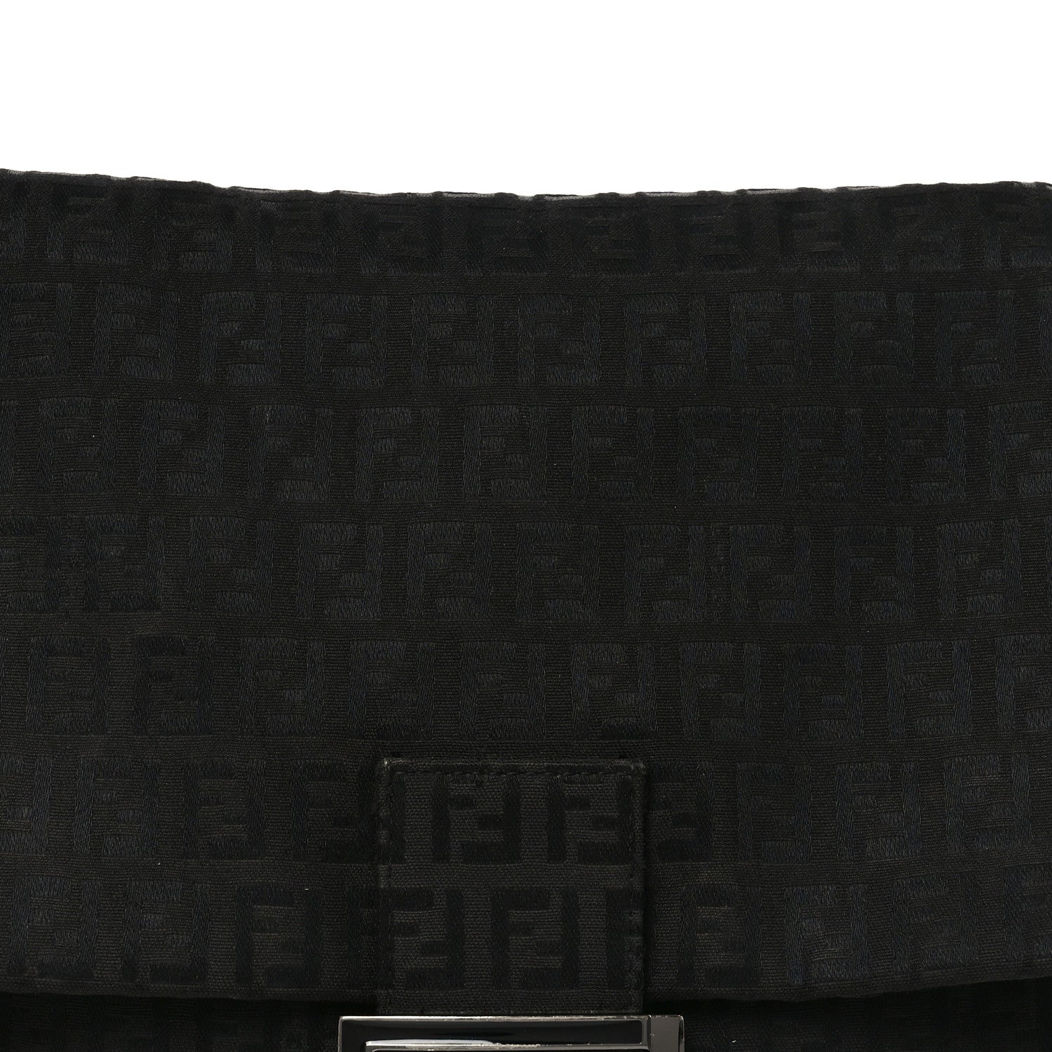 Fendi Zucchino Mama Baguette Black 6 of 11
