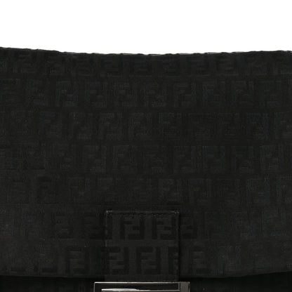 Fendi Zucchino Mama Baguette Black 6 of 11