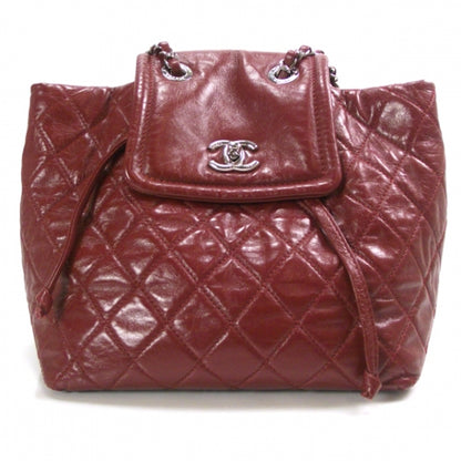Chanel Lambskin Quilted Beijing Backpack Red 1 of 12